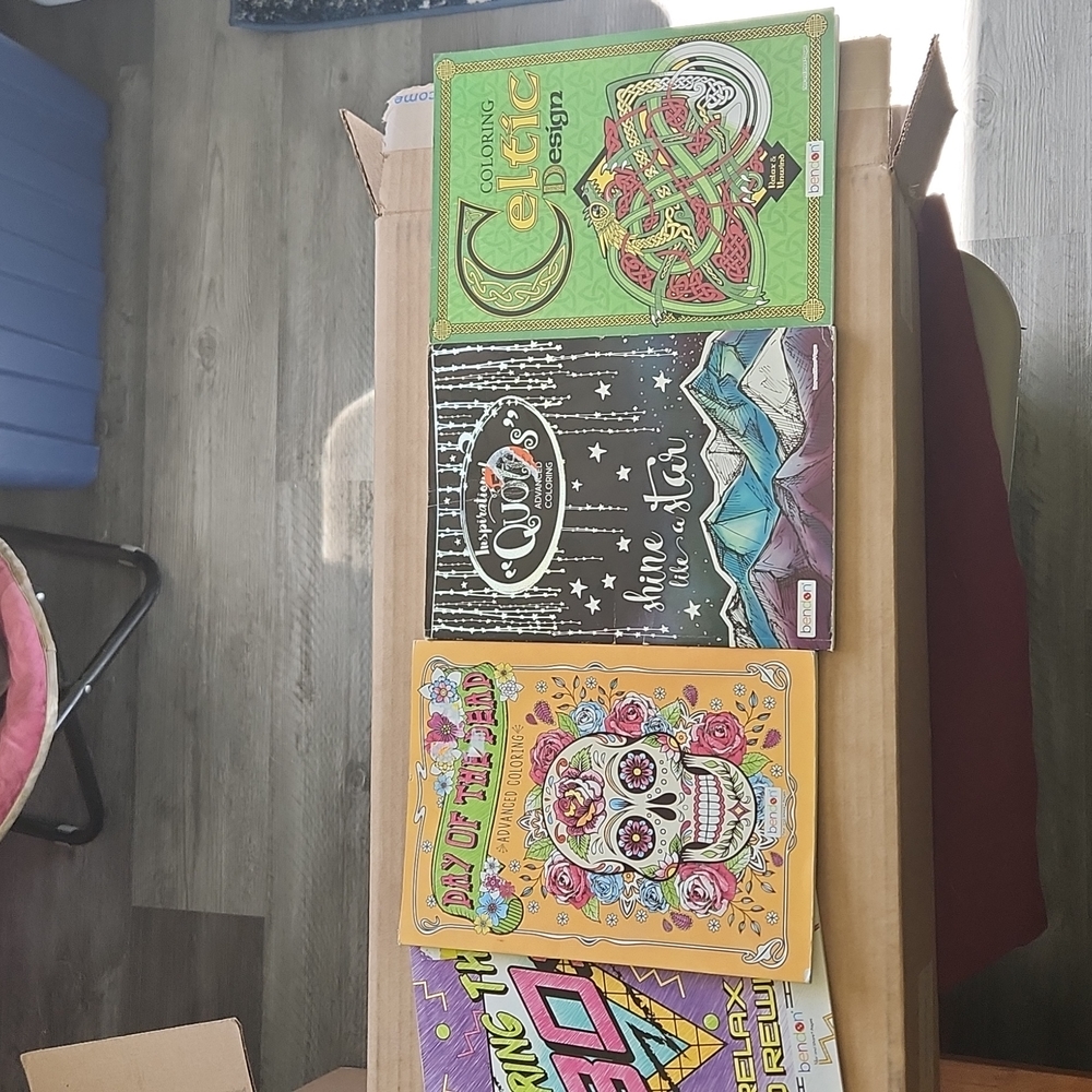 Adult coloring books